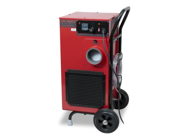 Avfukter adsorpsjon/kond. < 1000 m3/t < 30 l/døgn